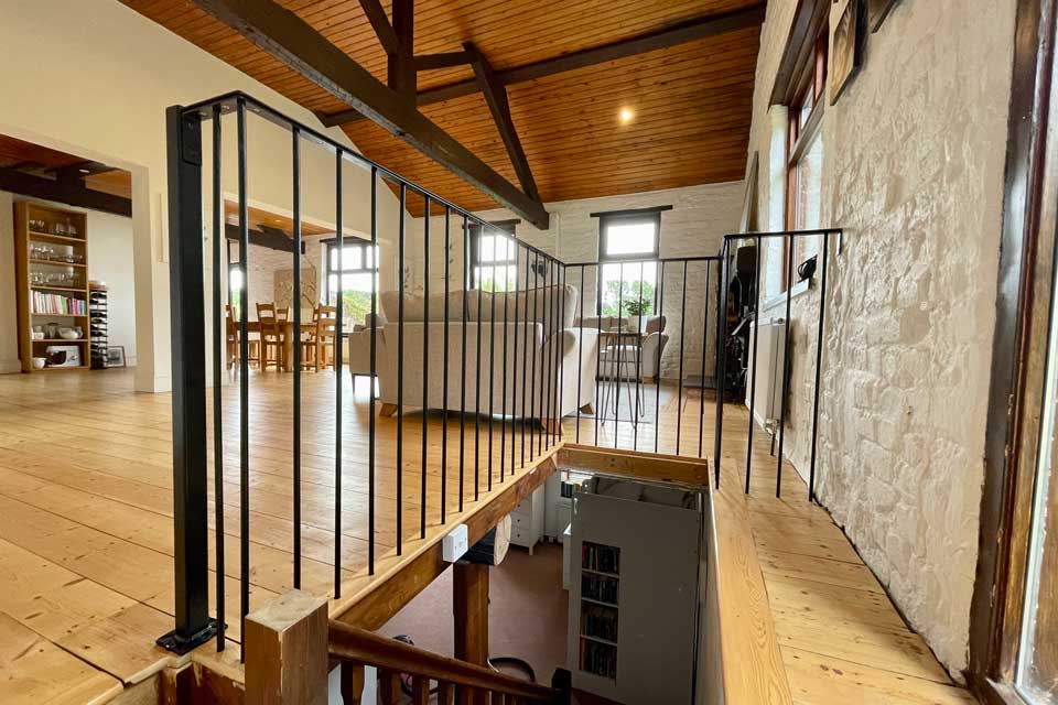 Wrought Iron Staircase Balustrade